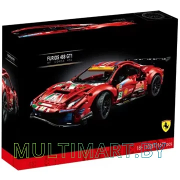 Конструктор King 10287 Ferrari 488GTE